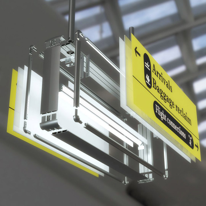 Airport sign